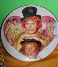 I Love Lucy Meets The Stars Harpo Marx Morgan Collector Plate 2124A 1997 - $39.59