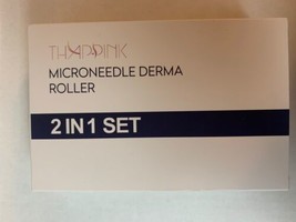 Thappink Microneedle Derma Roller - 2 Piece Set NEW Unopened - £10.08 GBP