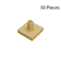 Part 2460 Tile Special 2x2 with Top Pin Building Pieces 50x Tan 100% Compatible - £6.24 GBP