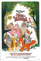 The Fox and the Hound Original 1981 Vintage One Sheet Poster - £223.02 GBP