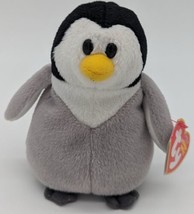 Ty Beanie Babies- Slapshot The Penguin (5.5 Inch) Nwt New w/ Tags - £11.14 GBP