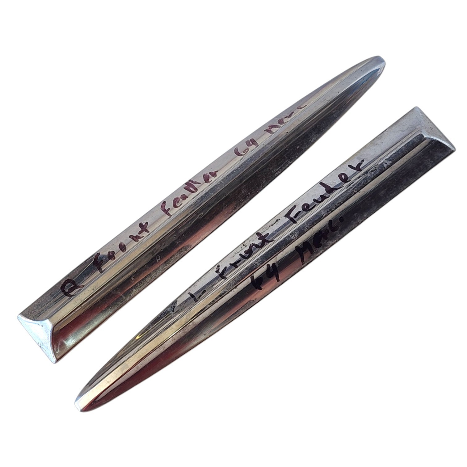 1964 Mercury Park Lane Front Fender Molding Trim Marauder Spears Montere... - $49.99