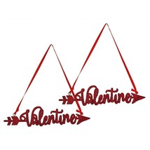 Bethany Lowe Set of 2 &quot;Valentine Arrow Ornaments&quot; LC7027 - £10.41 GBP