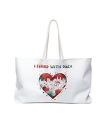 I Stand with Gaza Oversized Tote Bag Free Gaza Palestine Palestinian Hea... - $98.27 CAD
