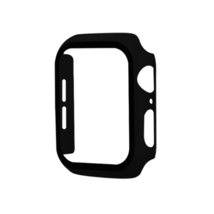 For Apple Watch 42mm Hard PC Bumper Case with Tempered Glass BLACK - £4.49 GBP