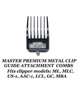 Andis #8–1&quot; 25mm PREMIUM METAL CLIP GUIDE COMB*Fit ML MASTER,Fade,USPro ... - €3,44 EUR