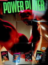 Kemco-Seika &quot;Power Player&quot; Poster (1989) - £9.58 GBP