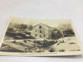 South Sudbury MA Real Photo Postcard RPPC Early 1900s Grist Mill Wayside Inn - £11.81 GBP