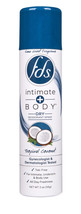 FDS Intimate + Body Dry Deodorant Spray, Tropical Coconut, 2 Oz. Can - $6.59