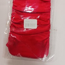Sexy Women's Nylon Spandex Blend Fingerless Stretch Red Gloves - One Size image 14