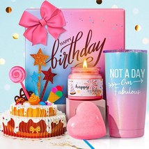 Birthday Gifts for Women, Happy Birthday Gift Basket Set for Her - Best Friend - £25.68 GBP