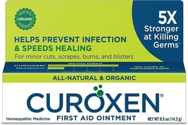 CUROXEN First Aid Antibiotic Ointment, 0.5oz | All-Natural &amp; Organic Ing... - $14.20