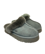 Ugg Australia Women&#39;s Disquette Sheepskin Slippers Charcoal Size 8M - $56.99