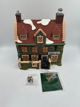 Department 56 Dickens Village Dedlock Arms 3rd Edition 1994 Heritage Village NIB - $30.78