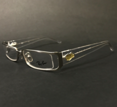 Ray-Ban Eyeglasses Frames RB6141-B 2501 Clear Silver Semi Rimmed 48-16-135 - £58.59 GBP