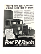 Old 1936 Ford V8 Commercial Trucks for hauling the Great Southern Trucki... - $14.15