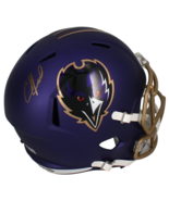 Ed Reed Autographed Ravens 2024 Alternate Full Size Speed Helmet Beckett - $8,416.86 MXN