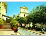 San Juan Bautista Cathedral Puerto Rico UNP Chrome Postcard W22 - $2.32