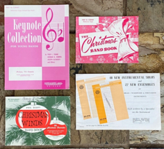 Vtg Band Ensemble Booklets-Lot of 4-Various Brands-Music &amp; Song Books - $7.50