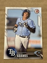 2016 Bowman Draft #BD156 Willy Adames Tampa Bay Rays Paper - $1.95
