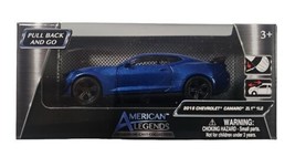 American Legends Blue 2018 Chevrolet Camaro 1:43 Pull Back &amp; Go Diecast ... - £19.46 GBP