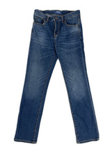 Old Navy Jeans Youth Boys Size 12 Husky Straight Leg Medium Wash Stretch Fit - £8.79 GBP