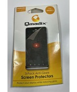 Qmadix Anti Glare LCD Screen Protectors Fits Motorola Droid 3 (Pack of 3) - €6,04 EUR Qmadix Anti Glare LCD Screen Protectors Fits Motorola Droid 3 (Pack of 3) - €6,04 EUR