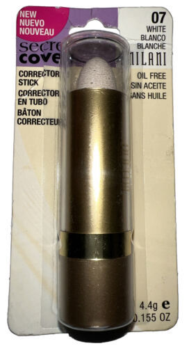 Milani  Secret Cover Stick Concealer #07 White New/Sealed Discontinued/See Pics - $29.69