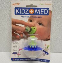 KIDZ MED Liquid Medicine Dispenser Binky Pacifier Nipple for Infants &amp; Toddlers - £8.22 GBP