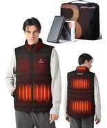 Men&#39;s Bodychum Heated Vest With Battery Pack, Lightweight Rechargeable, ... - $25.23