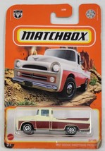 Matchbox 1957 Dodge Sweptside Pickup Cream/Red 1/64 2/100 - $7.91
