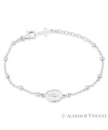 Mother Mary Miraculous Medal Bead & Chain Italy 925 Sterling Silver Char... - €27,06 EUR Mother Mary Miraculous Medal Bead & Chain Italy 925 Sterling Silver Char... - €27,06 EUR