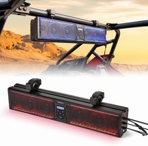 Kemimoto 26 Inch Rgb Utv Sound Bar Waterproof Bluetooth W/Multicolor Lights 500W - £302.32 GBP