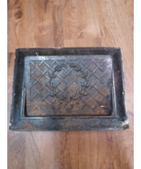 Vtg Floor Wall Grate Heat Vent Register Cover Salvage 13 7/8&quot; x 10 1/8&quot; ... - €171,15 EUR