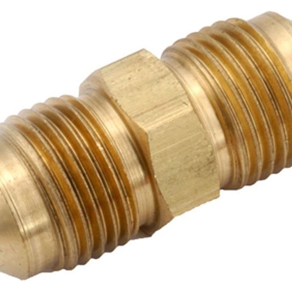 anderson metals corp 714042-04 1/4 -Inch x 1/4 -Inch Brass Flare Union - $17.05