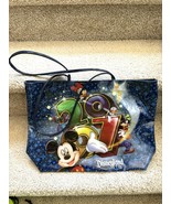 Walt Disney World Mickey Mouse 2007 Official Vinyl Tote Purse Zipper BAG... - $520.90 MXN
