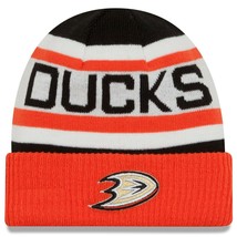 New Era Anaheim Ducks Biggest Fan Redux NHL Knit Cuffed Beanie Winter Hat - £16.40 GBP