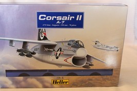 1/72 Scale Heller, Corsair II A-7 Jet Airplane Model Kit #60329 BN Open Box - £40.29 GBP