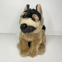 German Shepard Plush Toys R Us Brown Stuffed Animal Dog 2012 Realistic 15&quot; - £13.19 GBP