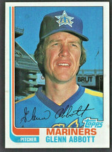 Seattle Mariners Glenn Abbott 1982 Topps Baseball card # 571 nr mt  - £0.39 GBP