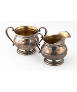 International Argent Sucre &amp; Crème Portion Ensemble Prelude C147 Bol Café - €453,74 EUR