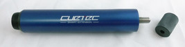 METALLIC BLUE CUETEC CUE EXTENSION ADDS 6 INCHES LENGTH EASY TO ASSEMBLE