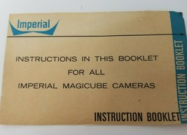 Imperial Camera Instruction Booklet Vintage 1950s  - $11.35