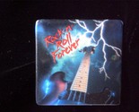 Rock N Roll Forever 1.5&quot; Square Pin Back Button LAST ONE! - £3.93 GBP