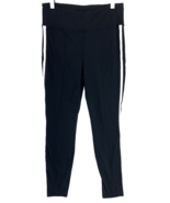 Womens Size Small Athleta Side Stripe Back Zip Pocket Black Athleisure L... - $15.57 CAD