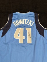 Dirk Nowitzki Signed Dallas Mavericks Basketball Jersey COA - £159.07 GBP