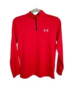 Under Armour Youth HeatGear Loose 1/4-Zip Pullover Red Size L - $221.44 MXN