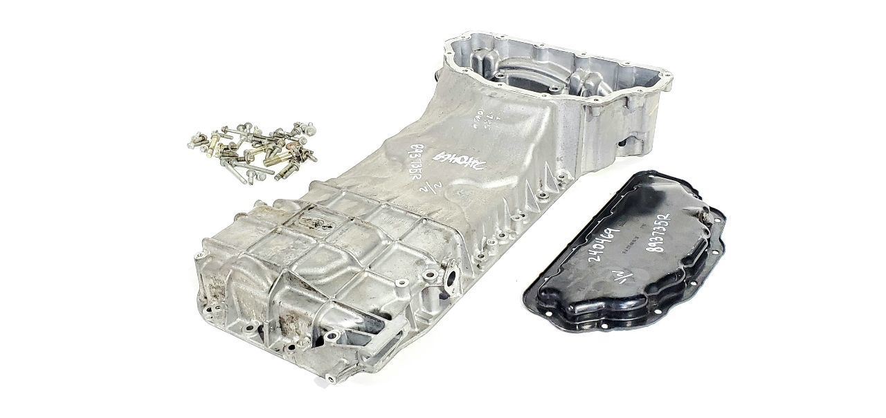 2013 Mercedes SL550 OEM Upper And Lower Engine Oil Pan RWD Automatic 4.6L - $274.73