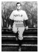 President George H.W. Bush Yale Baseball Player Portrait 1948 5X7 B&amp;W Photo - £6.63 GBP