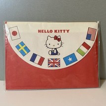 Vintage Sanrio Hello Kitty 1976 Flag Envelopes &amp; Stickers - £43.57 GBP